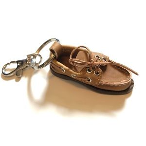 sperry boot keychain